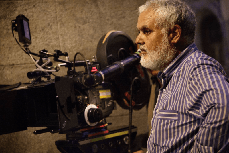 Marco Tullio Giordana durante le riprese de La vita accanto