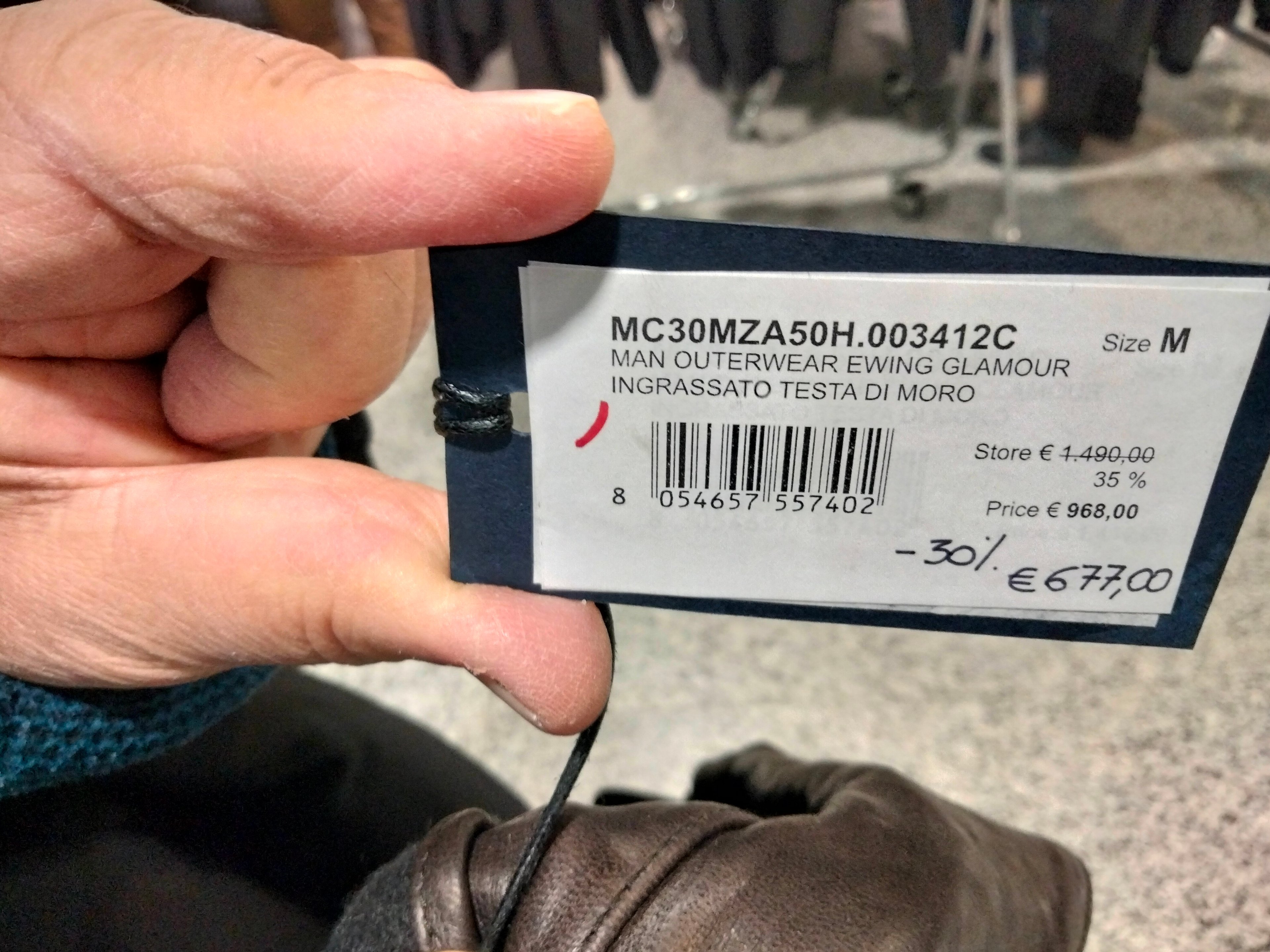 Uno dei prodotti Moreschi, svenduto per ripianare i debiti aziendali.