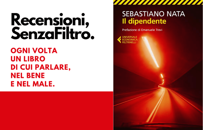 La copertina de "Il dipendente", romanzo di Sebastiano Nata