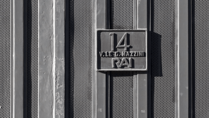 Rai e smart working: un'immagine del civico di viale Mazzini