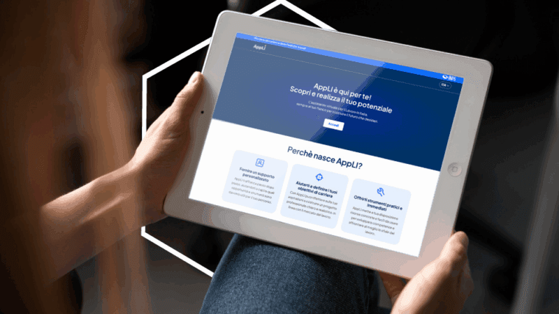 La schermata iniziale di AppLI