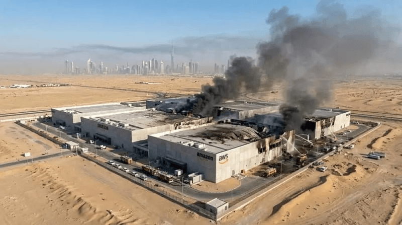 L'IA in guerra: i bombardamenti iraniani sul centro elaborazione dati di Amazon in EAU