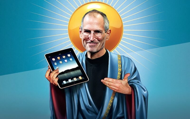 Miti del lavoro: Steve Jobs in veste di santo sulla copertina dell'Economist